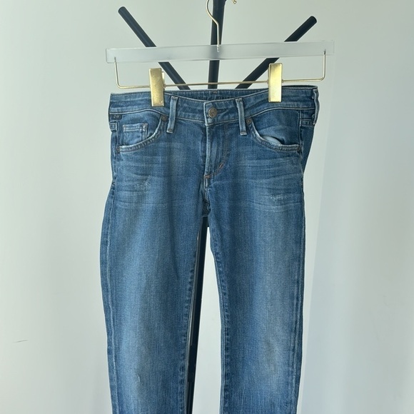 ARITZIA CofH Racer Skinny Low Rise | Light Wash | Women’s 27 | Discontinued - Picture 3 of 14